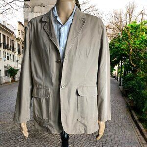 STAMP 10 (LG) Men's Light Cotton Tan Casual Blazer